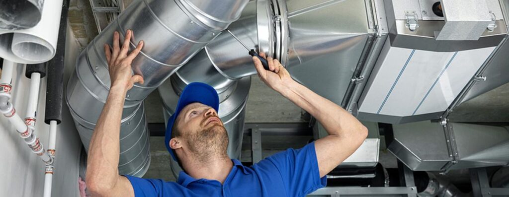 Home hvac ductwork